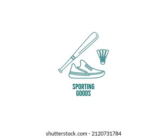 Sporting Goods Icon Vector Illustration 