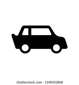 Sportive Car icon vector icon. Simple element illustration. Sportive Car symbol design. Can be used for web and mobile.