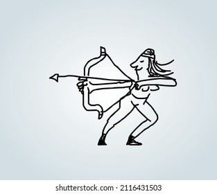 sports abstract cartoon for illustration