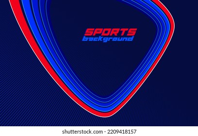 Sports abstract vector background 3D dimensional vector design with place for text, poster banner or any ads template, sport games or racing and running activities.