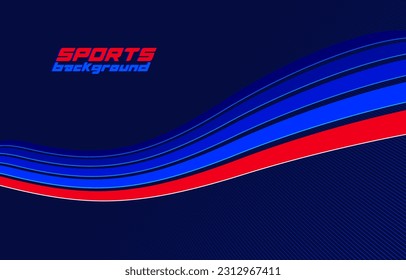 Sports abstract vector background 3D dimensional vector design with place for text, poster banner or any ads template, sport games or racing and running activities.