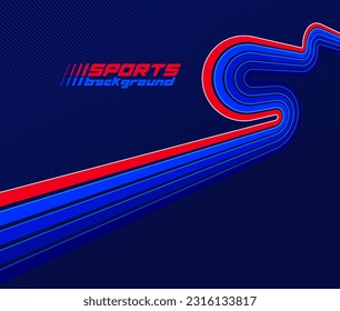 Sports abstract vector background 3D dimensional vector design with place for text, poster banner or any ads template, sport games or racing and running activities.