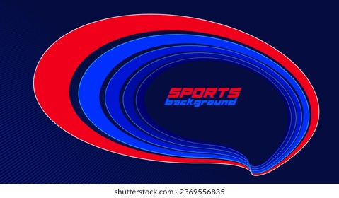 Sports abstract vector background 3D dimensional vector design with place for text, poster banner or any ads template, sport games or racing and running activities.