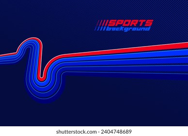Sports abstract vector background 3D dimensional vector design with place for text, poster banner or any ads template, sport games or racing and running activities.