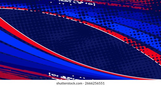 Fondo de Vector abstracto deportivo Diseño de Vector dimensional en 3D con lugar para texto, Anuncio de póster o cualquier Plantilla de anuncios, juegos deportivos o carreras y actividades de correr. moderno. Vector. 