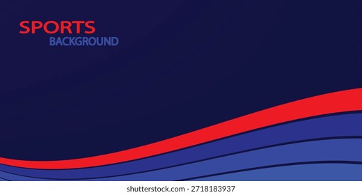 Fondo de Vector abstracto deportivo Diseño de Vector dimensional en 3D con lugar para texto, Anuncio de carteles o cualquier Plantilla de anuncios, juegos deportivos o carreras y actividades deportivas.