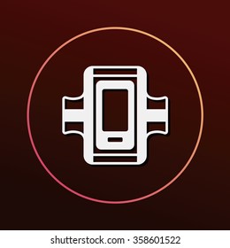 Sports armband icon