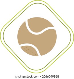 Sportartikel.Baseballball. Vektorbild, weißer Hintergrund.