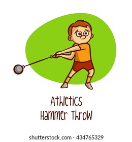 Sports. Athletics. Hammer Throw