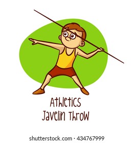 Sports. Athletics. Javelin Throw