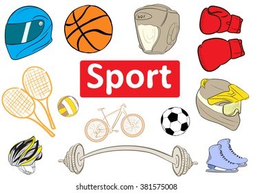 Sports attributes, sports gear