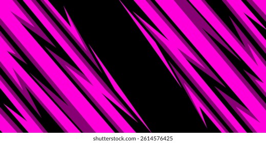 sports background, banner design in color and black with pointed shapes and empty space	
