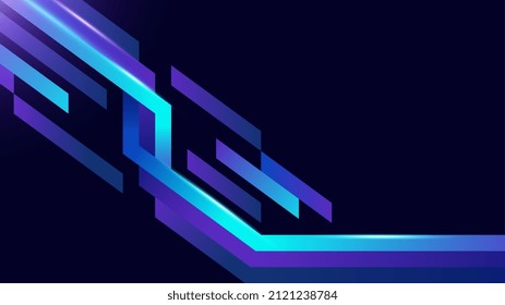 Sports background with blue shapes. Suitable for background, etc.