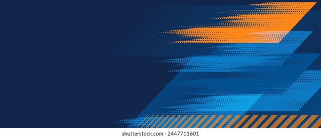 Sports background design with abstract modern template. Vector illustration of sports players in different activities.	