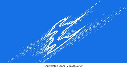Sports background design with abstract modern template. Vector illustration of sports players in different activities.	
