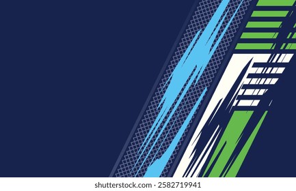 Sports background design with abstract modern template. Vector illustration of sports players in different activities.	