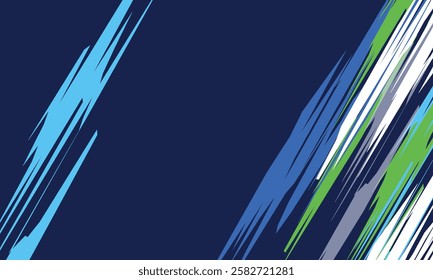 Sports background design with abstract modern template. Vector illustration of sports players in different activities.	