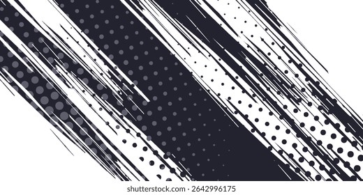 Sports background design with abstract modern template. Abstract black white Scratch Grunge Texture Background