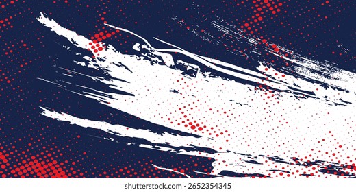 Sports background design with abstract modern template. Sports players in various activities. Football, basketball, baseball, tennis, rugby, cycling, modern grunge red art