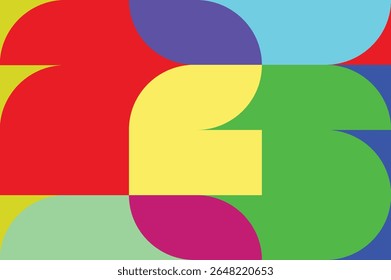Sports background for event, tournament icon logo sign invitation or cup. Layout design template with geometric shapes. World Championship 2026 26