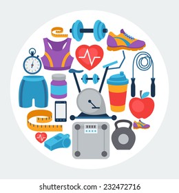 5,502 Gym icon wallpaper Images, Stock Photos & Vectors | Shutterstock