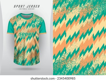 Sports backgrounds for jersey, soccer jerseys, running jerseys, racing jerseys, zigzag grunge patterns, mint green and eggshell colors.