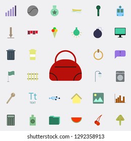 sports bag icon. color web icons universal set for web and mobile
