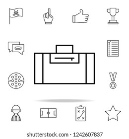 sports bag icon. hockey icons universal set for web and mobile