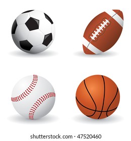 Sports ball set