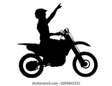 Sports bike and people white background
