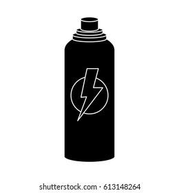 sports bottle with lightning icon image 
