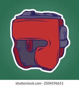 sports boxing helmet for training, sportswear
