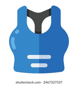 Sports bra icon of ladies undergarments