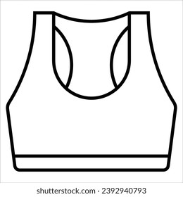 Sports bra, Sport and Fitness Icon design