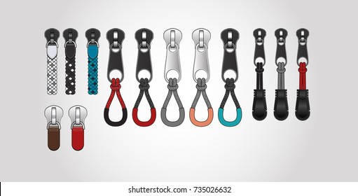 Sports Bungee Cord Zipper Pull Illustration