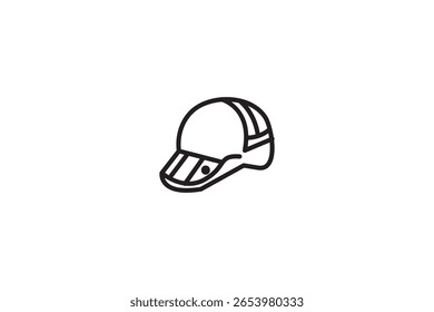 sports cap icon
baseball hat line art
trucker cap vector
minimalist headwear illustration