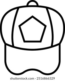 Sports Cap icon design for personal commercial use