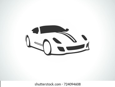 Sports Car Stock Vector (Royalty Free) 724094608 | Shutterstock