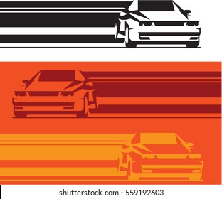 sports car banners