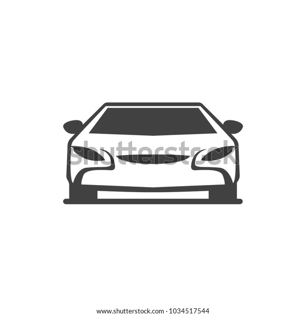Sports Car Behind Stock Vector (Royalty Free) 1034517544 | Shutterstock