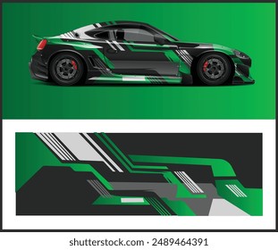 sports car decal graphic wrap vector for Car Signs