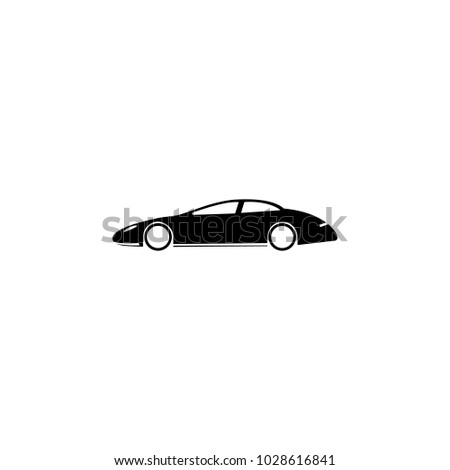 Sports Car Icon Element Popular Car Stock Vector Royalty Free