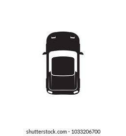 Sports car icon. Element of transport view from above icon. One of the collections icon for website design and development, app development mobile concept. Premium icon on white background