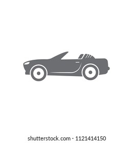 Sports car icon. Simple element illustration. Sports car symbol design from Transport collection set. Can be used for web and mobile on white background