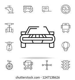 sports car icon. transportation icons universal set for web and mobile