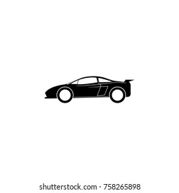 sports car icon. Car type simple icon. Transport element icon. Premium quality graphic design. Signs, outline symbols collection icon for websites, web design on white background