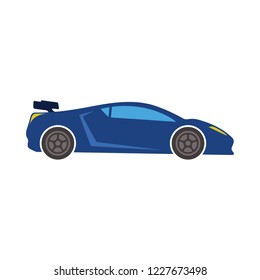 Sports Car Icon. Vector Car Illustration. Automotive Icon - Car Icon