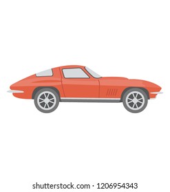 
Sports car known as supercar 
