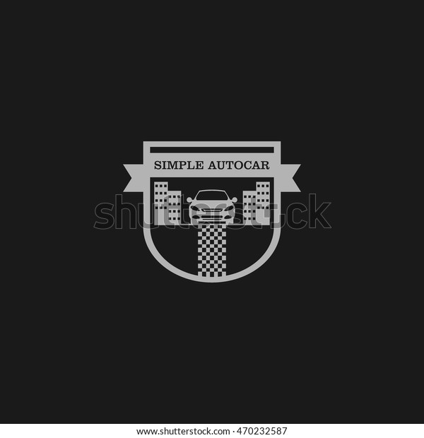 Sports car logo, emblems, badges and icons.\
Vector Illustration Design\
Template