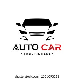 Sports car logo facing front